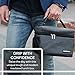 MAZFORCE LongHaul Lunch Bag Insulated Lunch Box - Spacious Pro Performance Adult Lunchbox Built to Withstand your Daily Grind (Lunch Bags Designed in California for Men, Adults, Women - Iron Grey)