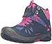 Merrell unisex-child Capra Mid Waterproof Hiking Boot, Navy/Multi, 12 M US Little Kid