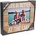 Pavilion Gift Company 67243 We People-Life is Better at the Lake Picture Frame, 5