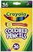Crayola Colored Pencils Set, School Supplies, Presharpened, 36 Count