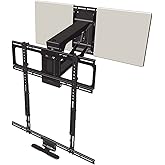 MantelMount MM700 Pro Series Above Fireplace Pull Down TV Mount for 45"-90" TVs Over Mantel