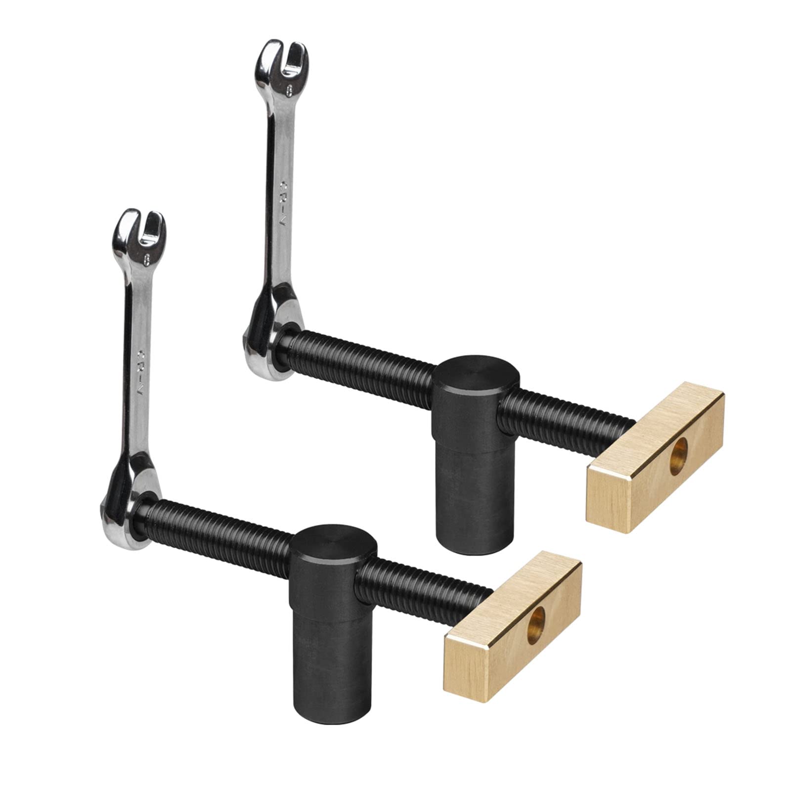 2Pcs Table Workbench Fast Fixed Clip Clamps for 20MM Hole, DIY Positioning Woodworking Adjustable Desktop Clips, Fixture Vise Benches Joinery Carpenter Tool for Woodworking Benches Tools
