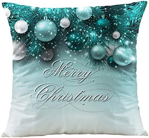 Vesub Christmas Pillow Case Gifts under Christmas Tree Xmas 18 x 18 Cushion Cover Merry Chritmas Home Decor Design Throw Pillow Cover Pillow Case 18 x 18 Inch Cotton Linen for Sofa (1 PC, #2)
