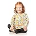 Bumkins Petit Collage Waterproof Sleeved Bib, Safari Mix (6-24 Months)