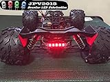 JPV2015 Genuine Product - Water-Resistant RC LED RED 5 SMD Light BAR for Trucks, Cars, Crawlers, and More! - Premium Quality - Handmade in USA Exclusively