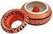 SouvNear Big Sale - Moroccan Ashtray Ash Tray wif Lid Ashtray for Outdoor and Indoor wif 3 Cigarette Holder Slots - Hand Painted Smoking Smoke