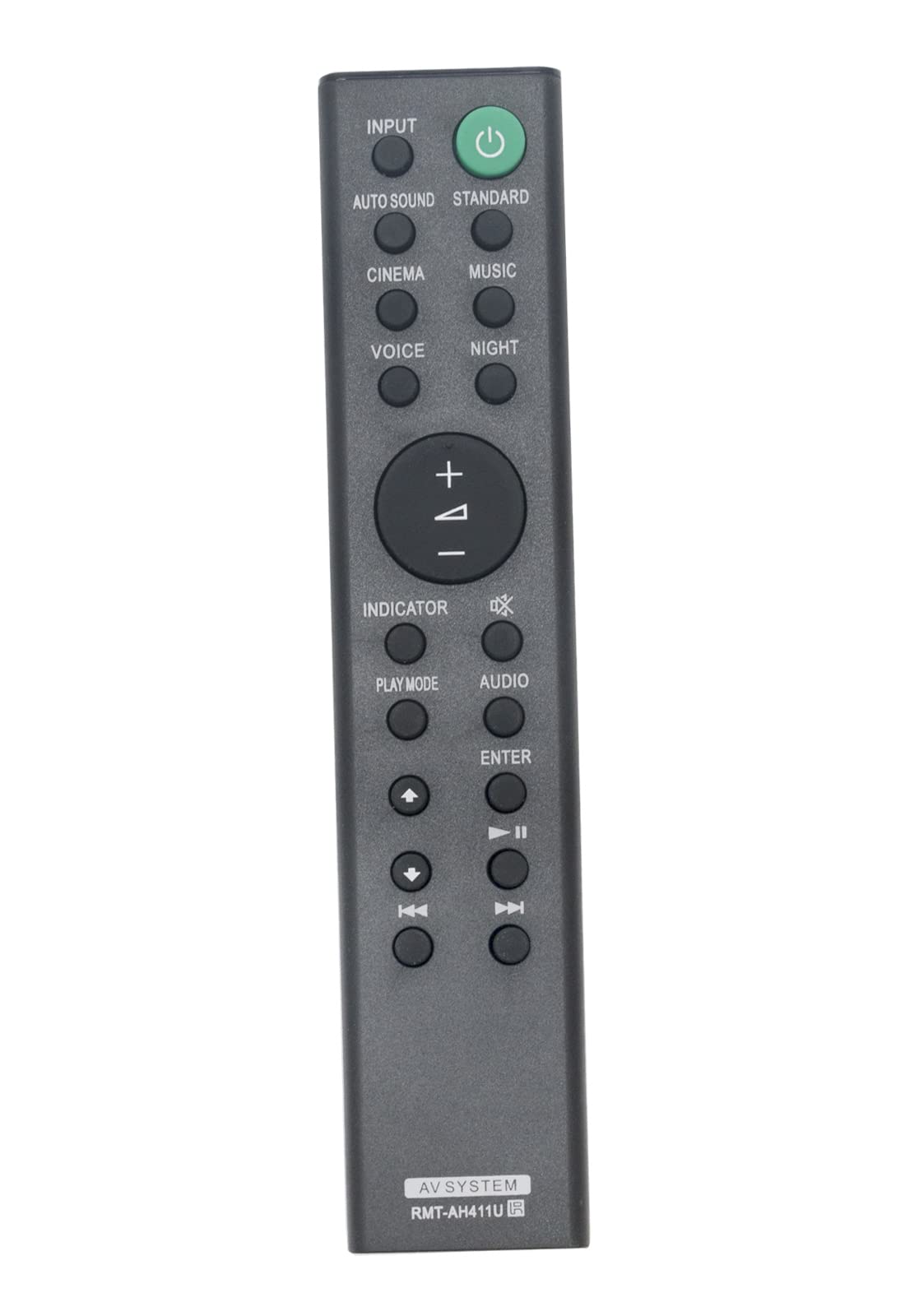 AULCMEET RMT-AH411U sub RMT-AH410U Replacement Remote Control Compatible with Sony 2.0ch Soundbar with Bass Reflex Speaker Audio System HT-S100F HT-SF150 149336011
