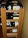 Aeitc Kids Wardrobe Baby Dresser Children Bedroom Armoire Clothes Hanging Rustic Wood Wine Rack; Super Easy to Assemble!!