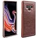 AMOVO Case for Galaxy Note 9 [2 in 1] Samsung Galaxy Note 9 Wallet Case [Detachable Folio] [Vegan Leather] [Wrist Strap] [Card Slot] [Kickstand] Note 9 Flip Case with Gift Box Package (Note 9, Brown)