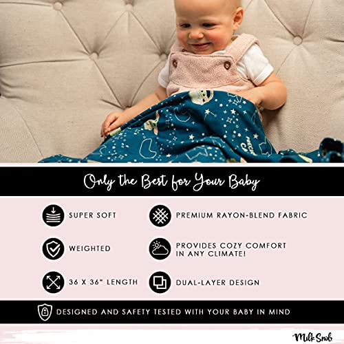 Milk Snob Star Wars Baby Blanket, Rebel Princess Super Soft, Weighted