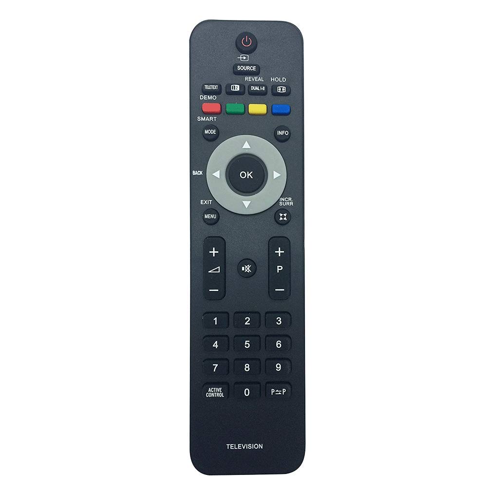 VINABTY 242254901834 Replacement Remote Control for Philips TV 19PFL3403 19PFL3403/10 19PFL3403D/27 19PFL3403/78 32PFL5403/12 32PFL5403S/60 32PFL5403S/60 20PFL3403 22PFL3403 26PFL3403 32PFL3403