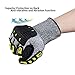 Impact Reducing Safety Gloves, Abrasion & Vibration & Cut Resistant, Ideal for Heavy Duty Safety Work like Mechanic, Garden Construction, Car Repairing Industrial, 1 Pair by KARRISM