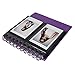 CAIUL 68 Pockets Calendar Style Photo Album Compatible with Fujifilm Instax Mini 12 11 8 8+ 9 70 7s 90 25 26 50s Films, Purple