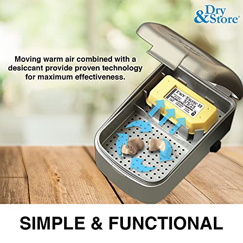Zephyr by Dry & Store Hearing Instrument Dryer/Dehumidifier for Care
