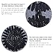 shermie Women's Short Sleeve Summer Lightweight Kimono Loose Long Floral Swimsuits Cover Up Black