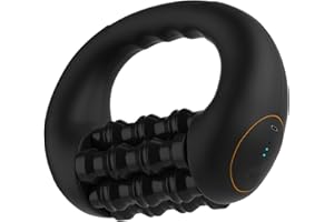 Electronic Rolling Body Massager, Muscle Massager with 3 Adjustable Speeds, Handheld Deep Tissue Massage Foot and Leg for Hom