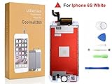 iphone 6S Screen Replacement Set For Lcd Touch Screen Digitizer Frame Assembly (Free Tool Kit) iphone 6S 4.7 (White)