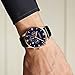 KASHIDUN Men's Watches Luxury Sports Casual Quartz Wristwatches Waterproof Chronograph Calendar Date Stainless Steel Band Black Color