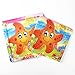 Meshion Wooden Jigsaw Puzzles With Storage Tray Ocean Set Kids Toys Preschool Learning Game For 3-5 Years Old Child,Boys,Girls,Pack Of 6(Mermaid,Octopus,Shark,Starfish,Dolphin,Lobster)