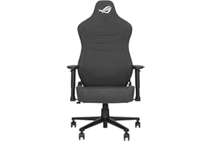 ASUS ROG Aethon Fabric Edition Gaming Chair, Dual-Density Seat Cushion, 2D Armrests with Soft Padding, Integrated Lumbar Supp
