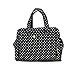 JuJuBe Be Prepared Travel Carry-on/Diaper Bag, Legacy Collection - The Duchess - Black with White Polka Dots