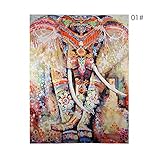 European Floral Tapestry Wall Hanging,Pesine Indian tapestries Decor Hippie Bohemian Flower Tapestry Wall Hanging Elephant Tapestry