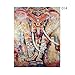 European Floral Tapestry Wall Hanging,Pesine Indian tapestries Decor Hippie Bohemian Flower Tapestry Wall Hanging Elephant Tapestry