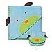 Skip Hop Zoo Baby Infant and Toddler Soft Cotton Hooded Bath Towel and Mitt Washcloth Set, Two Pieces, Multi, Darby Dog