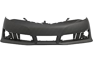 MBI AUTO - Primered, Front Bumper Cover Fascia for 2012-2014 Toyota Camry SE 12-14, TO1000379