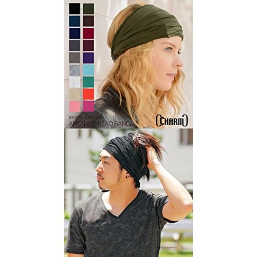 Charm Casualbox Mens Womens Elastic Bandana Headband Japanese