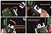 Green Vivid Waterproof Flameless Electric Lighter-Dual Arc Plasma Beam Lighter-USB Rechargeable-Windproof-No Butane-Ideal Lighter for Indoor and Outdoor Activities (Camouflage)
