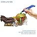 3D Pen RENY 3D Printer Pen Arts Pen Making Doodle Arts & Crafts - Unleash Children's Creativity, Develop Spatial Thinking ( Blue ) With Free Multi-Color 20 Meters PLA Filament For Kids Hobby Gift