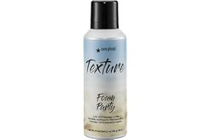 SexyHair Texture Foam Party Lite Texturizing Foam, 5.1 Oz | Buildable Hold | Adds Shine | All Hair Types