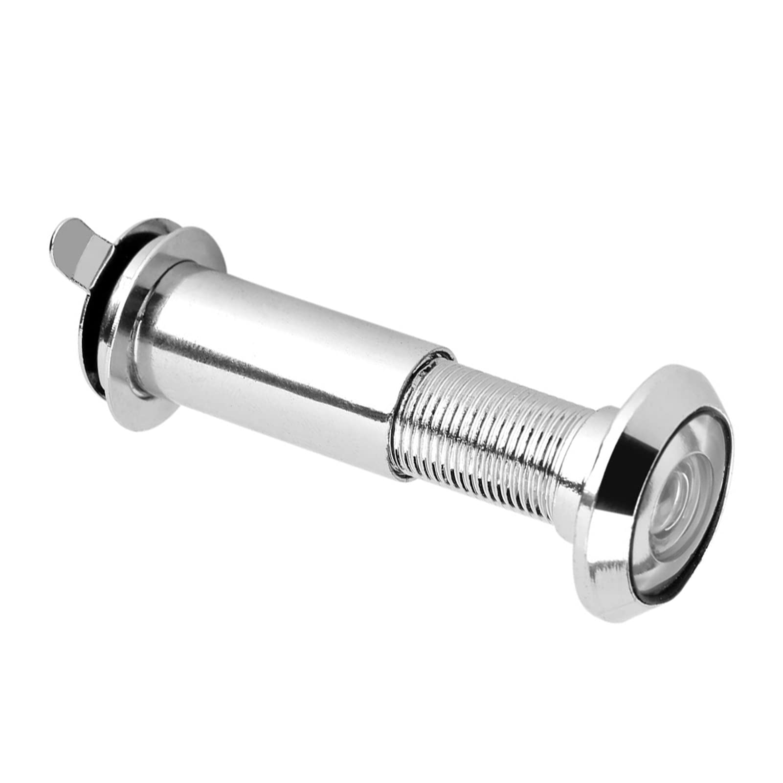 220 Degree Door Viewer for Wood, Fiberglass, and Metal Doors with Heavy Duty Cover