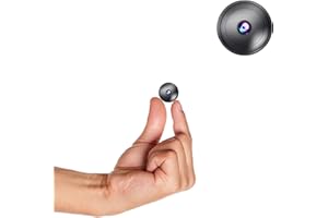 GENERIC Only 0.9 inch! Hidden Camera with Audio/Video. Mini Small Camera. Spy Hidden Cameras for Home Indoor Use. Spy Cam with Night Vision and Motion Detection Baby Monitor Small Mini Wireless Outdoor H51