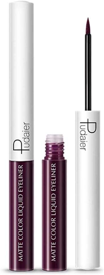 Pudaier Eyeliners,Eye liners Waterproof Long Lasting Smudge Resistant Eye Liner Pencil 15# Purple