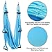 Yoga Swing/Aerial Trapeze Kit with 2 Durable Extension Straps+eBook/Large Inversion Hammock for Indoor and Outdoor Usage with Great Health Benefits/Holds Up to 600 Pounds/Strong Wide Air Fly Sling Set