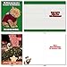 NobleWorks Variety Pack of 10 Christmas Greeting Cards with Envelopes, Cartoon, Humor Holiday Assortment for Men and Women - Petigreet Cats A5559XSG-B1x10