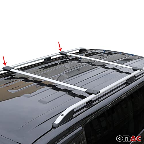 OMAC Roof Rack Cross Bars Rooftop Cargo Luggage Carrier for Dacia