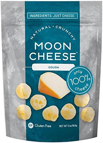 Moon CheeseCrunchy Gouda Snack Gluten-Free 100% Natural Protein Calcium 00502