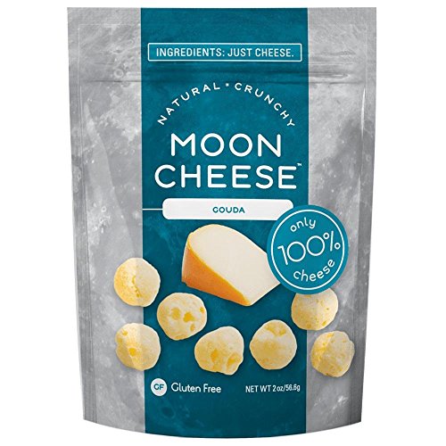 Moon CheeseCrunchy Gouda Snack Gluten-Free 100% Natural Protein Calcium 00502