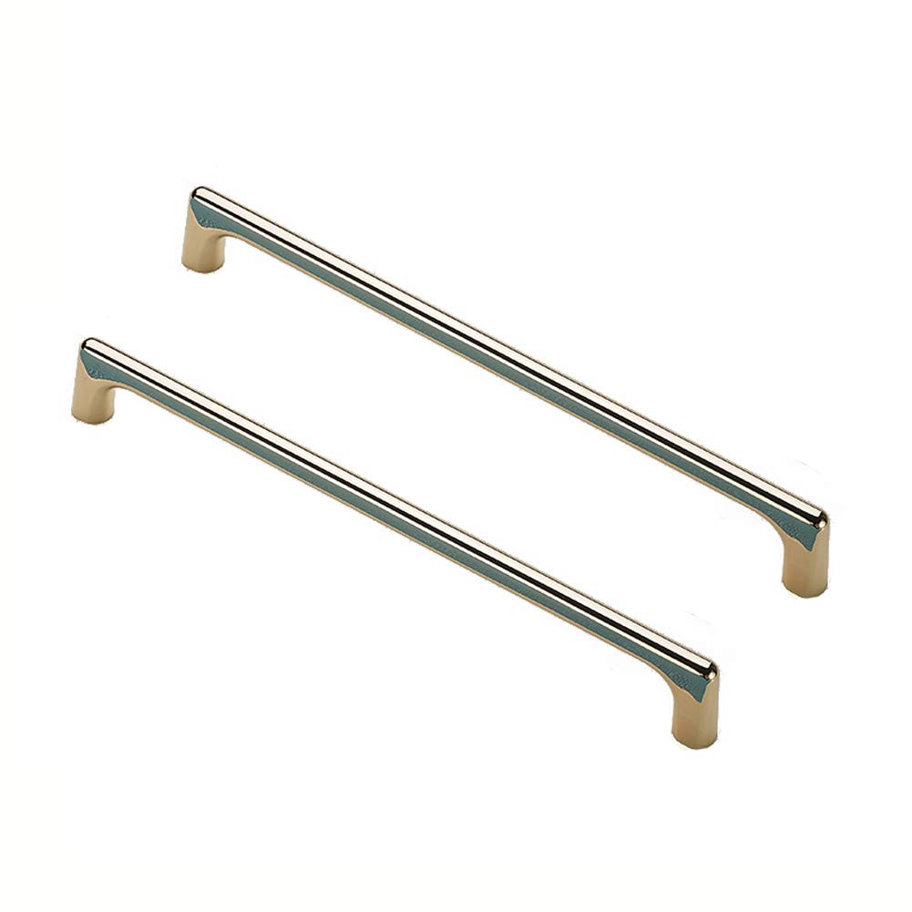 BOZONLI Golden Cupboard Handles - Kitchen Door Handles & Drawer T Bar Pulls (224mm, 2 Pack)