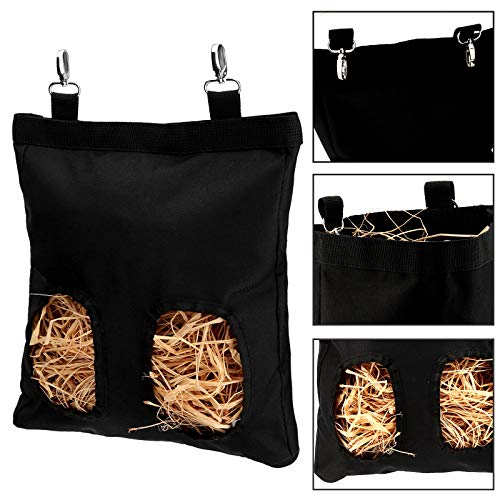 LUTER 29,2x23,2x3,5cm Bolsa de alimentación de heno de Conejillo de Indias Bolsa de heno de Conejo Saco alimentador… - Afbeelding 4