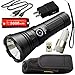 Klarus G20L SUPER BUNDLE includes 3000 Lumen LED USB Rechargeable Flashlight, 26650 Battery, Holster, Lanyard, Charging Cable, Car Adapter, Wall Adapter, and Mini USB Light