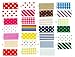 Wrapables® Decorative Patterns Masking Sticker Set (3 Set), Solid w/Tin + Basic + Pastel