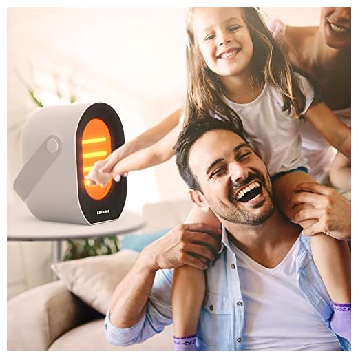 Heizlüfter, ABsuper Mini Keramik Heizlüfter Tragbare Elektroheizung mit