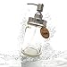 Smith's Mason Jars 500ml Refillable Liquid Hand Soap Jar Dispenser with Stainless Steel Liquid Pump for Bathroom, Countertop, Kitchen, Laundry Room | BPA Free & Eco Friendly
