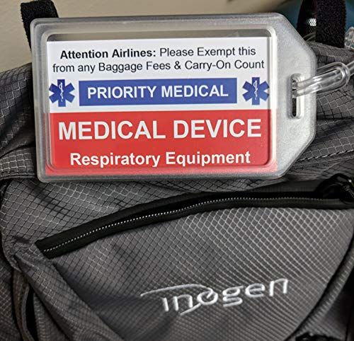 Inogen One G4 Airline Power Bundle - 8 Cell Battery, External Charger, Backpack, and Airline Priority Tag Identifier - Thumbnail 5