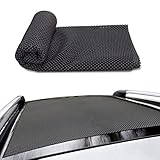 Roof Cargo Bag RoofBag Protective Mat for Car Roof Storage Bags Top Carriers with Extra Padding Place the car roof mat under rooftop cargo bag Universal Roof Rack Pad for Non-Slip from Car Roof Racks