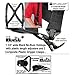 Holdup Airport Friendly/No Buzz Suspenders for Men (Black 1 1/2